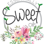 Floral logo design for essential oils brand