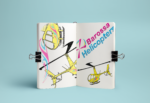Barossa Helicopters promo design in colour on Sketchbook Mockup