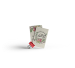 Floral logo design for essential oils brand