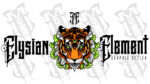 Vector Logo design-property of elysian element