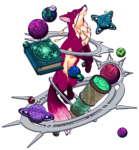 Character Design in Procreate - The Fox Astronomer - Pink variation