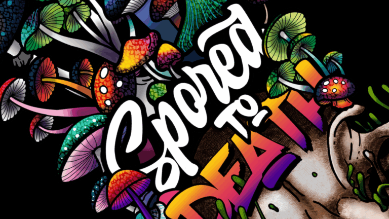 Spored to Death: Digital Art by Janelle Hickson