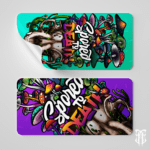 Spored to Death-Digital Art by Janelle Hickson