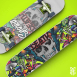 Spored to Death-Digital Art by Janelle Hickson