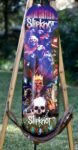 custom designed vinyl-wrapped skateboard by Janelle Hickson