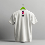Cubone Ignited back design on white Tshirt dtf print